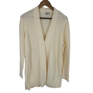 Chicos Hook & Eye Close Long Sleeve Knit Cardigan Sweater Women's Size 2 US XL